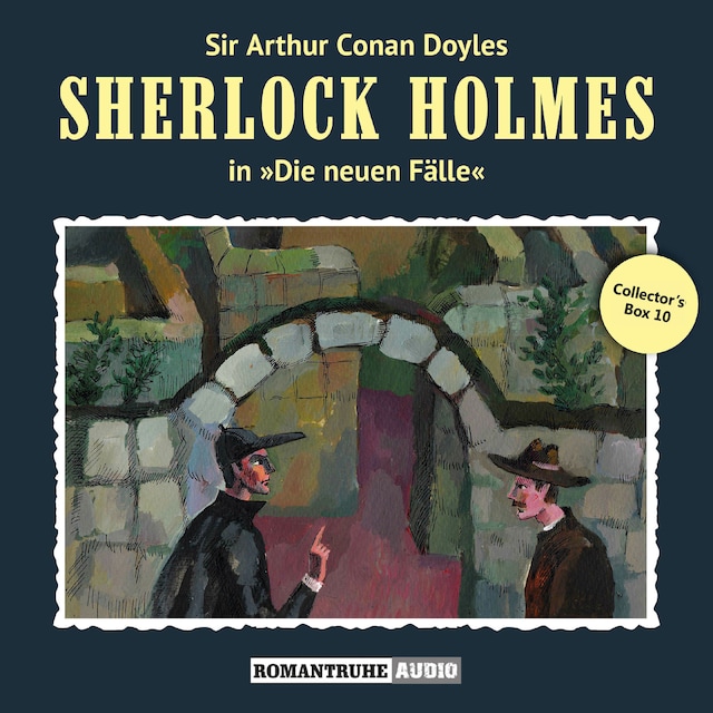 Okładka książki dla Sherlock Holmes, Die neuen Fälle, Collector's Box 10