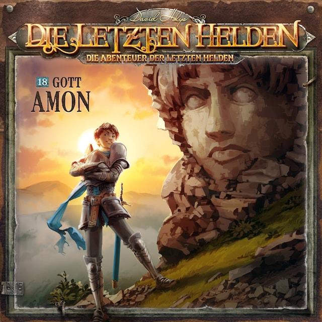 Boekomslag van Die Letzten Helden, Die Abenteuer der Letzten Helden, Folge 18: Gott Amon