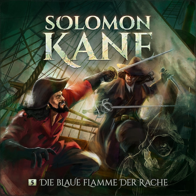 Boekomslag van Solomon Kane, Folge 5: Die blaue Flamme der Rache