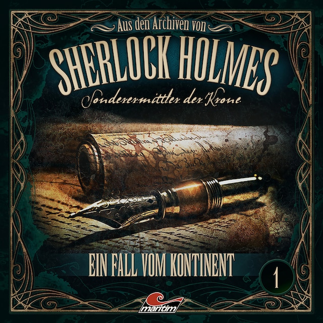 Portada de libro para Sherlock Holmes, Sonderermittler der Krone - Aus den Archiven, Folge 1: Ein Fall vom Kontinent
