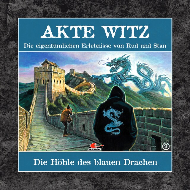 Buchcover für Akte Witz, Folge 9: Die Höhle des blauen Drachen