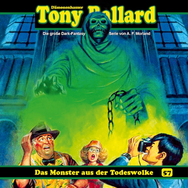Book cover for Tony Ballard, Folge 57: Das Monster aus der Todeswolke