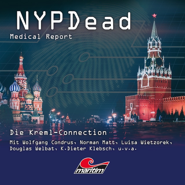 Bokomslag för NYPDead - Medical Report, Folge 16: Die Kreml-Connection