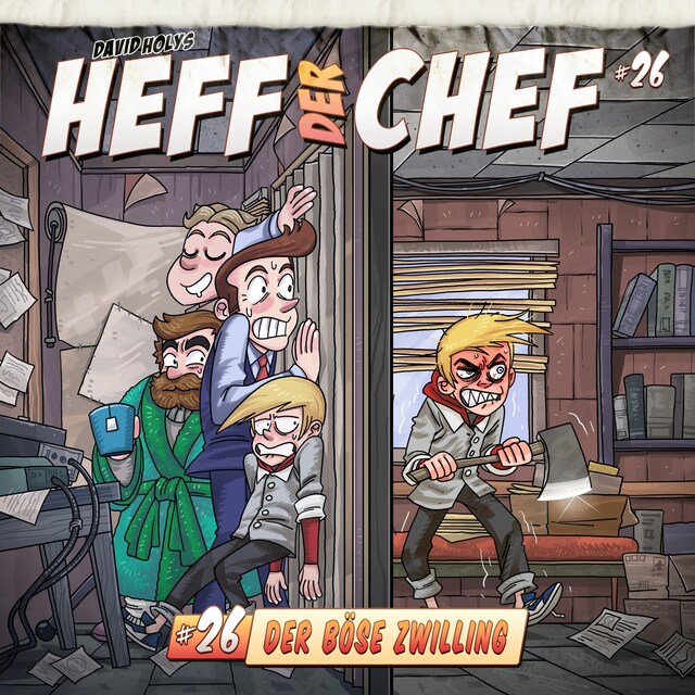 Heff der Chef, Folge 26: Der böse Zwilling Book cover for Heff der Chef, Folge 26: Der böse Zwilling