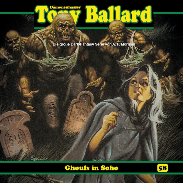 Book cover for Tony Ballard, Folge 58: Ghouls in Soho
