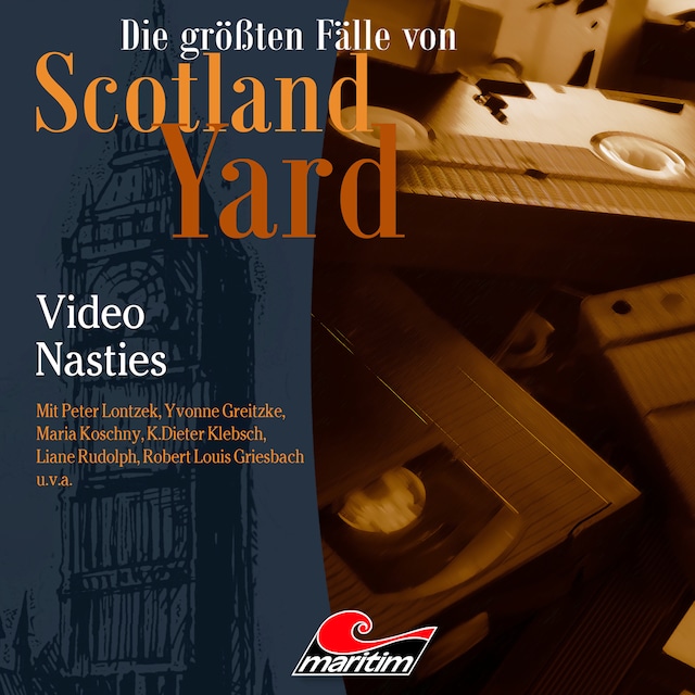 Book cover for Die größten Fälle von Scotland Yard, Folge 61: Video Nasties