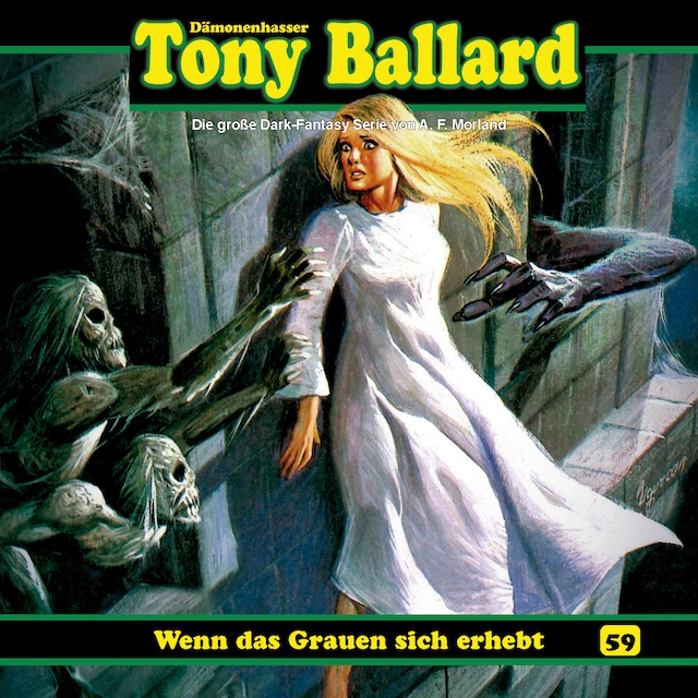Book cover for Tony Ballard, Folge 59: Wenn das Grauen sich erhebt