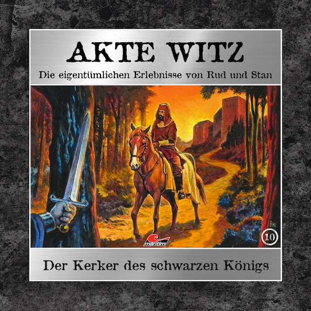 Bokomslag for Akte Witz, Folge 10: Der Kerker des schwarzen Königs