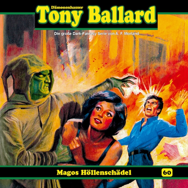 Boekomslag van Tony Ballard, Folge 60: Magos Höllenschädel