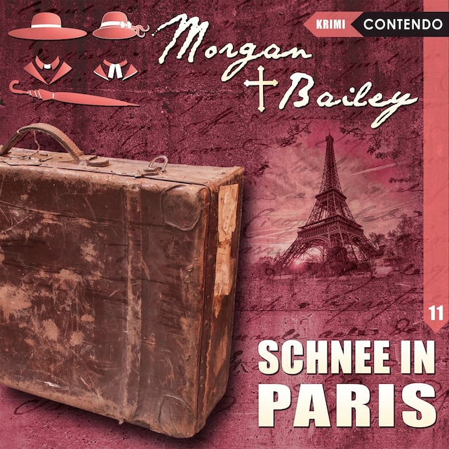 Kirjankansi teokselle Morgan & Bailey, Folge 11: Schnee in Paris