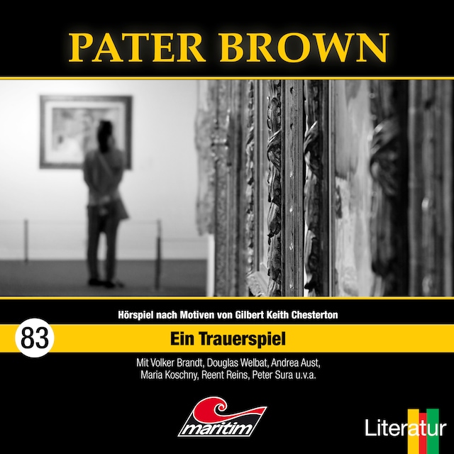 Portada de libro para Pater Brown, Folge 83: Ein Trauerspiel
