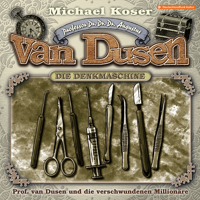 Book cover for Professor van Dusen, Folge 45: Professor van Dusen und die verschwundenen Millionäre