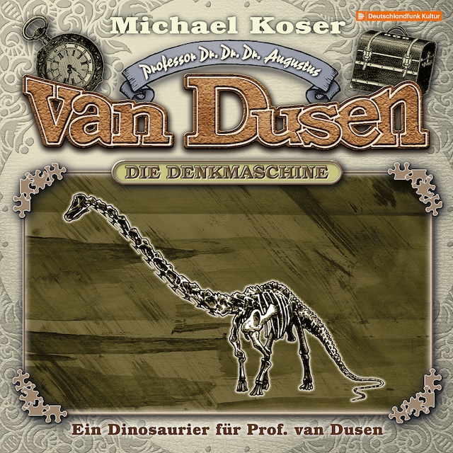 Boekomslag van Professor van Dusen, Folge 48: Ein Dinosaurier für Professor van Dusen