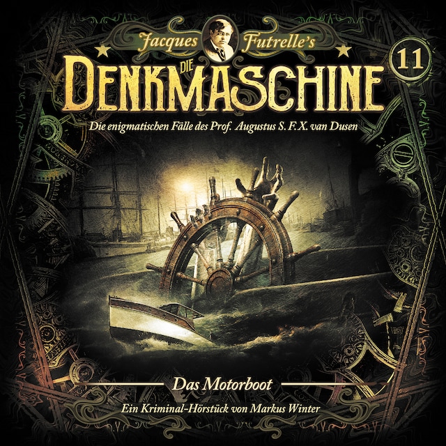 Book cover for Die Denkmaschine, Folge 11: Das Motorboot