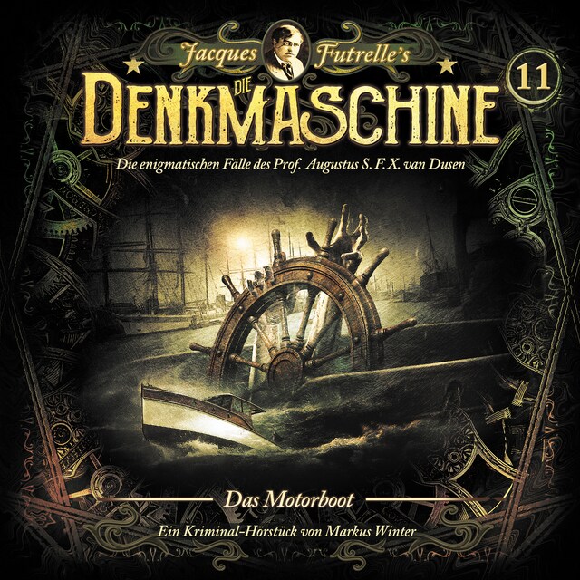 Couverture de livre pour Die Denkmaschine, Folge 11: Das Motorboot