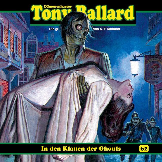 Kirjankansi teokselle Tony Ballard, Folge 62: In den Klauen der Ghouls