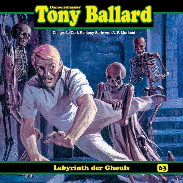 Buchcover für Tony Ballard, Folge 63: Labyrinth der Ghouls