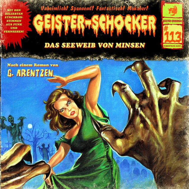 Book cover for Geister-Schocker, Folge 113: Das Seeweib von Minsen