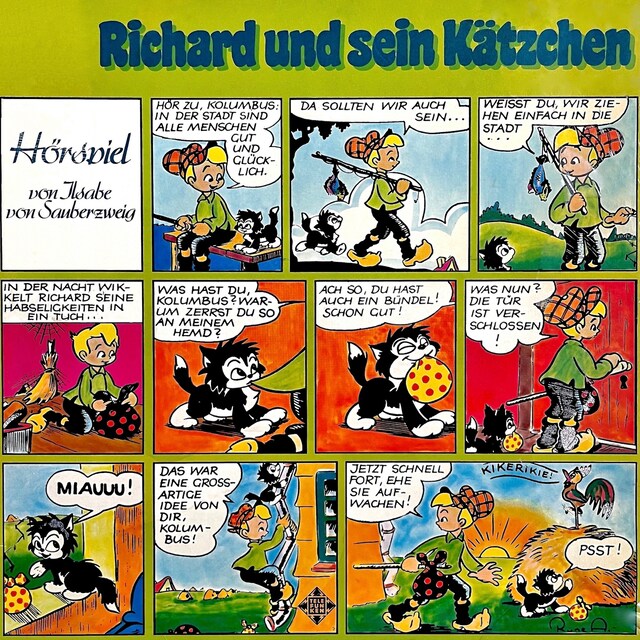 Couverture de livre pour Ilsabe von Sauberzweig - Richard und sein Kätzchen