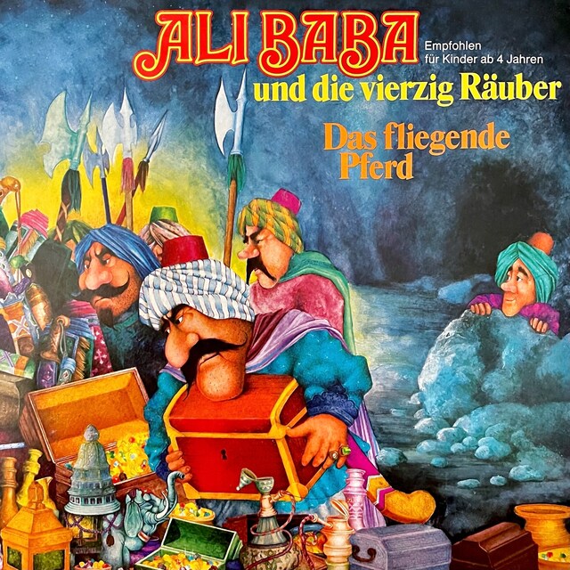 Portada de libro para 1001 Nacht - Ali Baba und die vierzig Räuber / Das fliegende Pferd