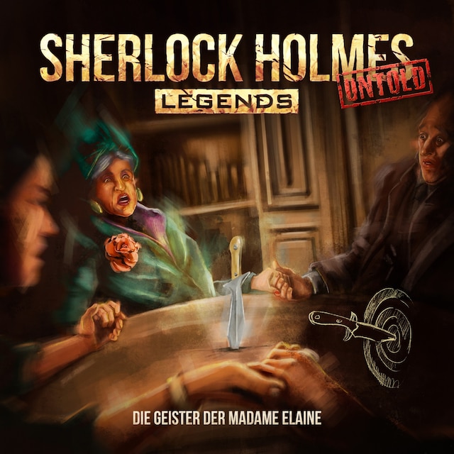 Bogomslag for Sherlock Holmes Legends, Untold, Folge 6: Die Geister der Madame Elaine