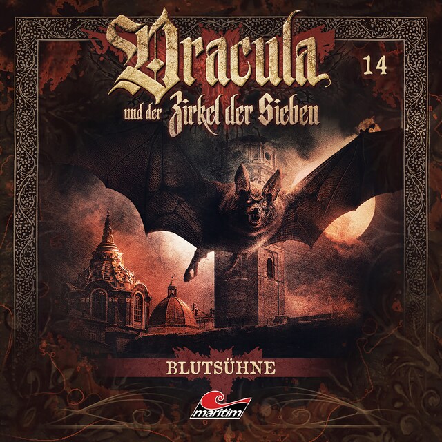 Okładka książki dla Dracula und der Zirkel der Sieben, Folge 14: Blutsühne