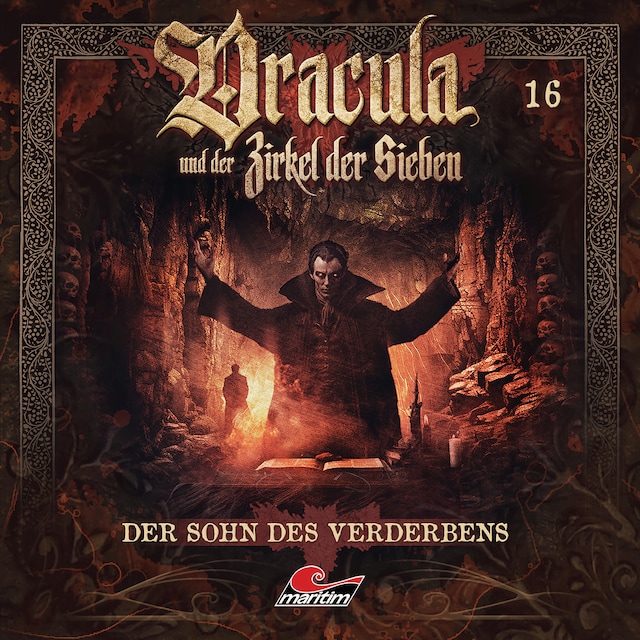 Boekomslag van Dracula und der Zirkel der Sieben, Folge 16: Der Sohn des Verderbens