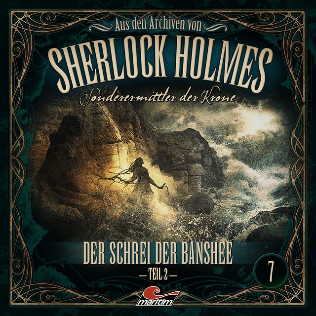 Bokomslag för Sherlock Holmes, Sonderermittler der Krone - Aus den Archiven, Folge 7: Der Schrei der Banshee 2. Teil