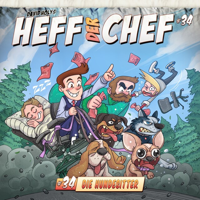 Book cover for Heff der Chef, Folge 34: Die Hundesitter