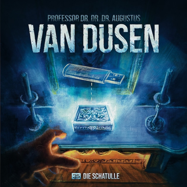 Book cover for Van Dusen, Folge 35: Die Schatulle