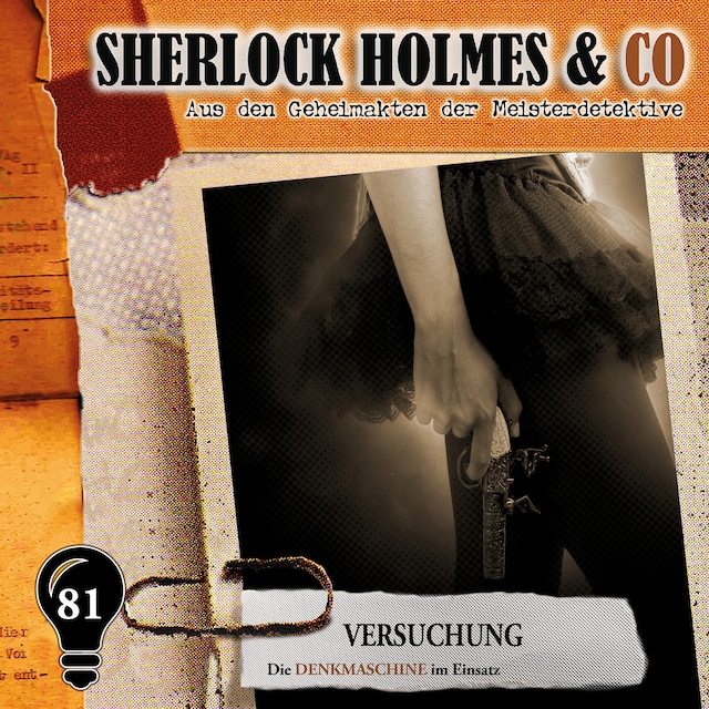 Book cover for Sherlock Holmes & Co, Folge 81: Versuchung