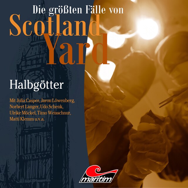 Bogomslag for Die größten Fälle von Scotland Yard, Folge 66: Halbgötter (ungekürzt)