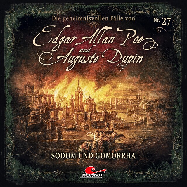 Book cover for Edgar Allan Poe & Auguste Dupin, Folge 27: Sodom und Gomorrha