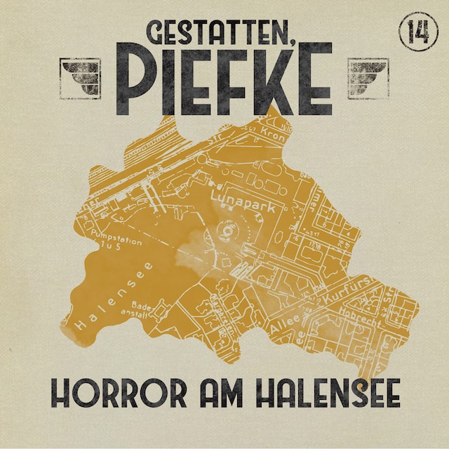 Buchcover für Gestatten, Piefke, Folge 14: Horror am Halensee (ungekürzt)