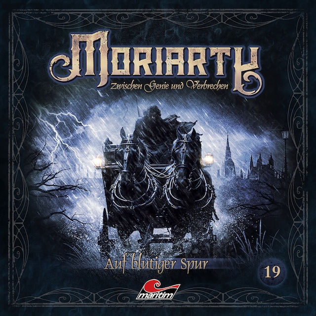 Okładka książki dla Moriarty, Folge 19: Auf blutiger Spur (ungekürzt)