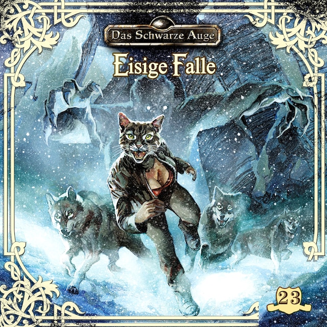 Book cover for Das schwarze Auge, Folge 23: Eisige Falle