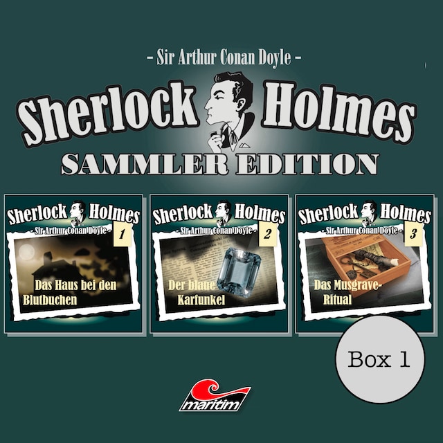 Buchcover für Sherlock Holmes - Die Originale, Box 1: Sammler Edition (ungekürzt)