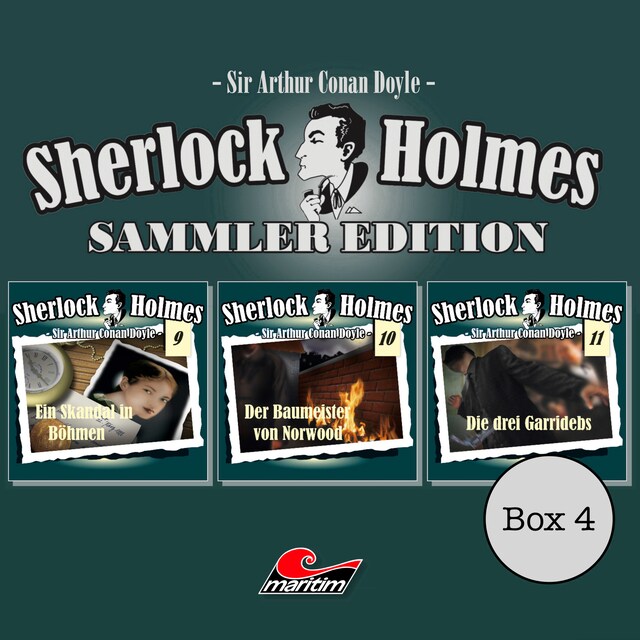 Buchcover für Sherlock Holmes - Die Originale, Box 4: Sammler Edition (ungekürzt)
