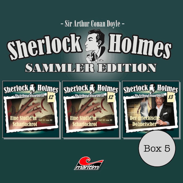 Buchcover für Sherlock Holmes - Die Originale, Box 5: Sammler Edition (ungekürzt)