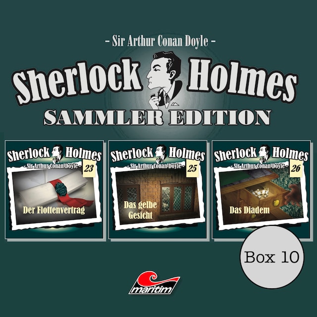 Buchcover für Sherlock Holmes - Die Originale, Box 10: Sammler Edition (ungekürzt)