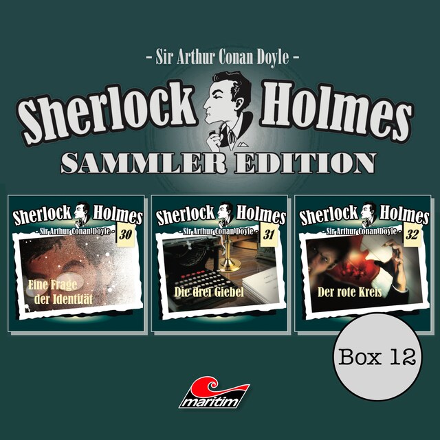 Book cover for Sherlock Holmes - Die Originale, Box 12: Sammler Edition (ungekürzt)