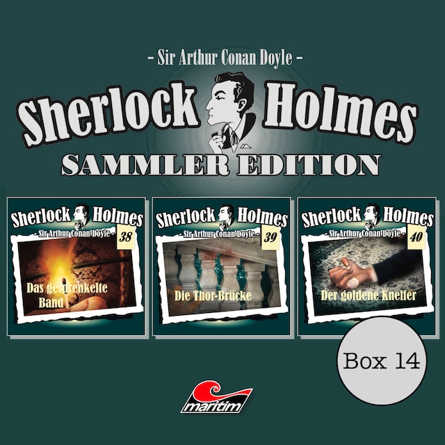 Buchcover für Sherlock Holmes - Die Originale, Box 14: Sammler Edition (ungekürzt)
