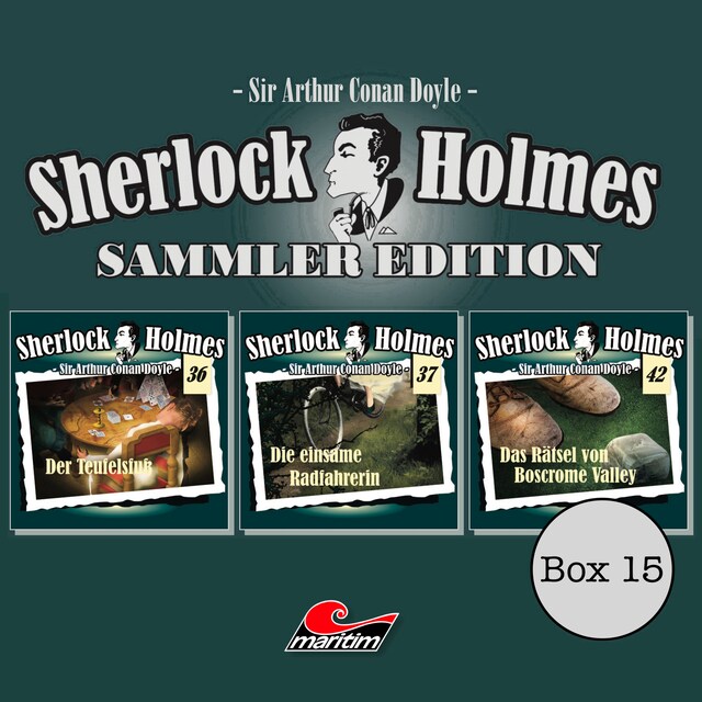 Book cover for Sherlock Holmes - Die Originale, Box 15: Sammler Edition (ungekürzt)