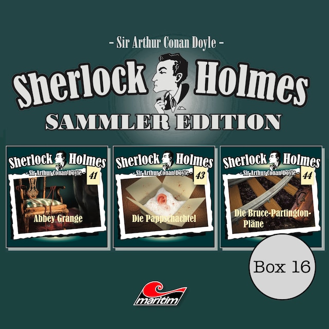 Book cover for Sherlock Holmes - Die Originale, Box 16: Sammler Edition (ungekürzt)