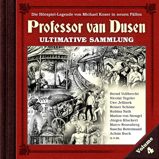 Book cover for Professor van Dusen, Die neuen Fälle: Ultimative Sammlung Volume 4 (ungekürzt)