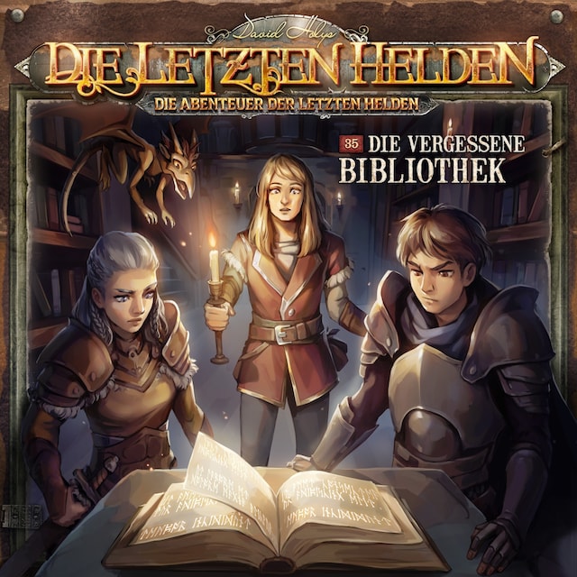 Book cover for Die Letzten Helden, Die Abenteuer der Letzten Helden, Folge 35: Die vergessene Bibliothek (ungekürzt)