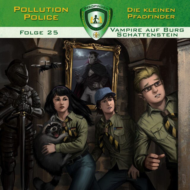 Book cover for Pollution Police, Folge 25: Vampire auf Burg Schattenstein (ungekürzt)