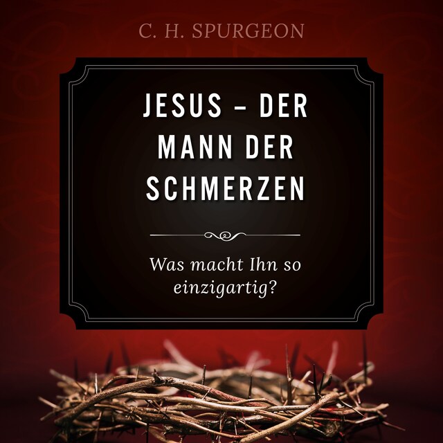 Book cover for Jesus - Der Mann der Schmerzen