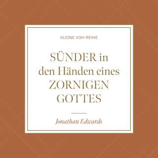 Sünder in den Händen eines zornigen Gottes als Hörbuch