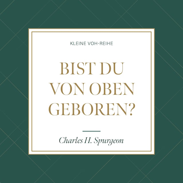 Book cover for Bist du von oben geboren?